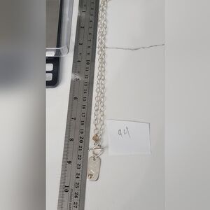 Jane Basch 14K and Sterling 16" Necklace 18g